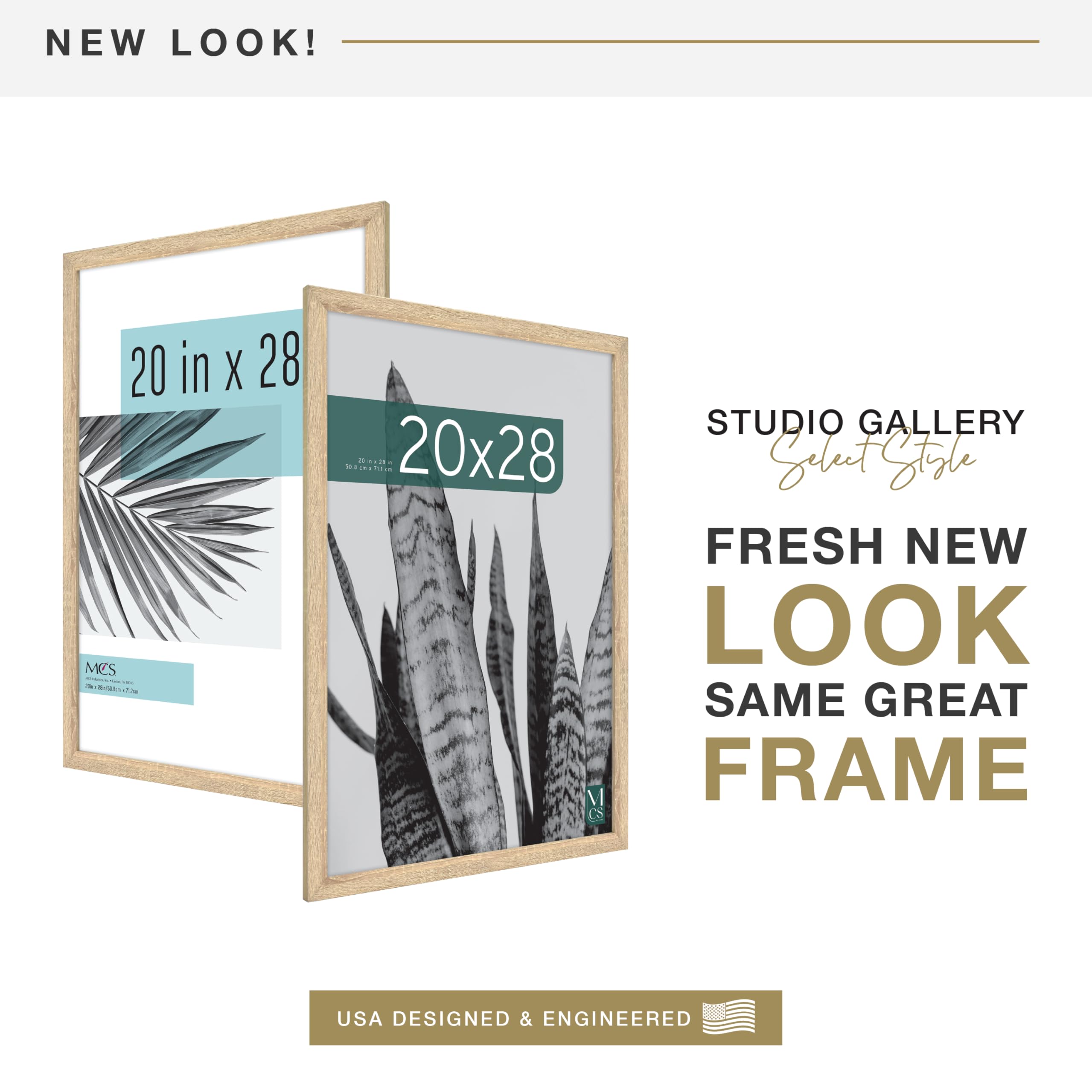 MCS Studio Gallery frame with turn buttons for easy loading