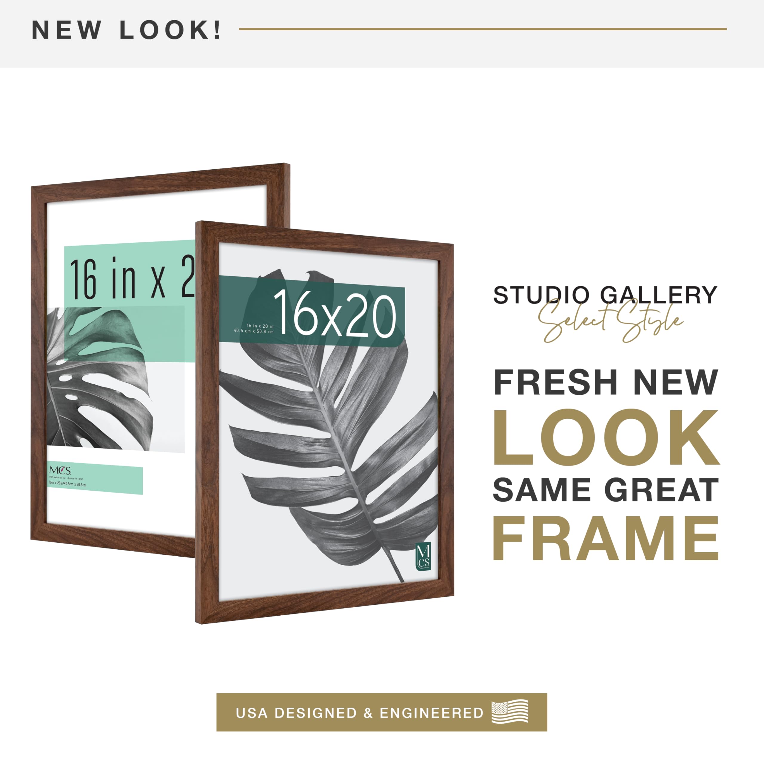 MCS Studio Gallery front plexiglass protects photos with crystal-clear visibility.