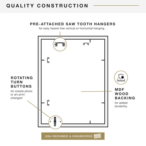 MCS Studio Gallery 2-pack ideal for creating a gallery wall at home.