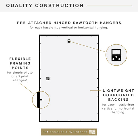 MCS Trendsetter wall display suitable for dorm or office spaces
