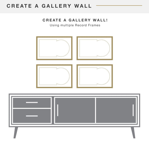 MCS Wall-ready frame turns albums into stylish home decor.