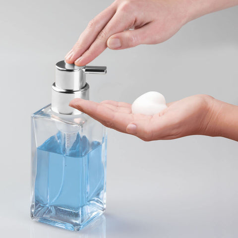 mdesign 14-ounce capacity dispenser simplifies refills and maintenance