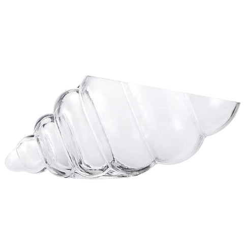 MDLUU large conch bowl showcases shells beautifully and doubles as a candy dish.