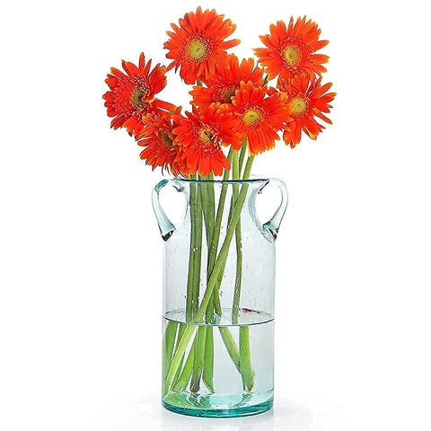MDLUU vase with double ear handles showing a stable, stylish design.