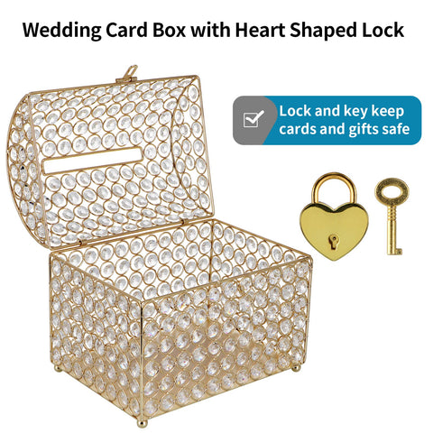 MDLUU wide-slot card box makes inserting cards easy during reception.