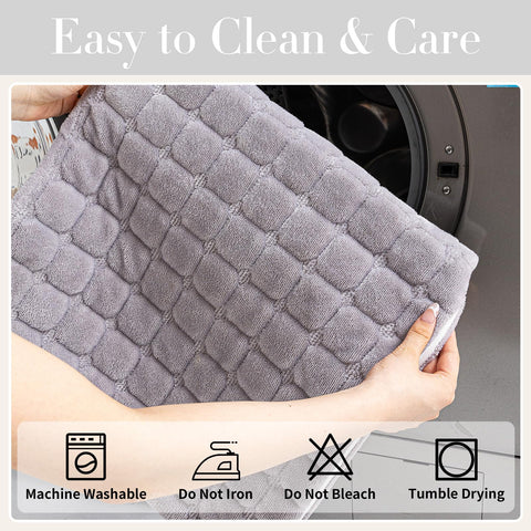 MDSASFD velvet couch cover with machine washable, color-fast fabric