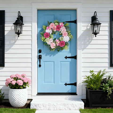 MDSTBN ready-to-shape wreath ships fluffy and easy to fluff