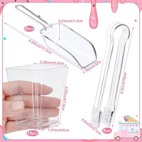 Meanplan ice cream tongs keep serving tidy and hygienic during gatherings