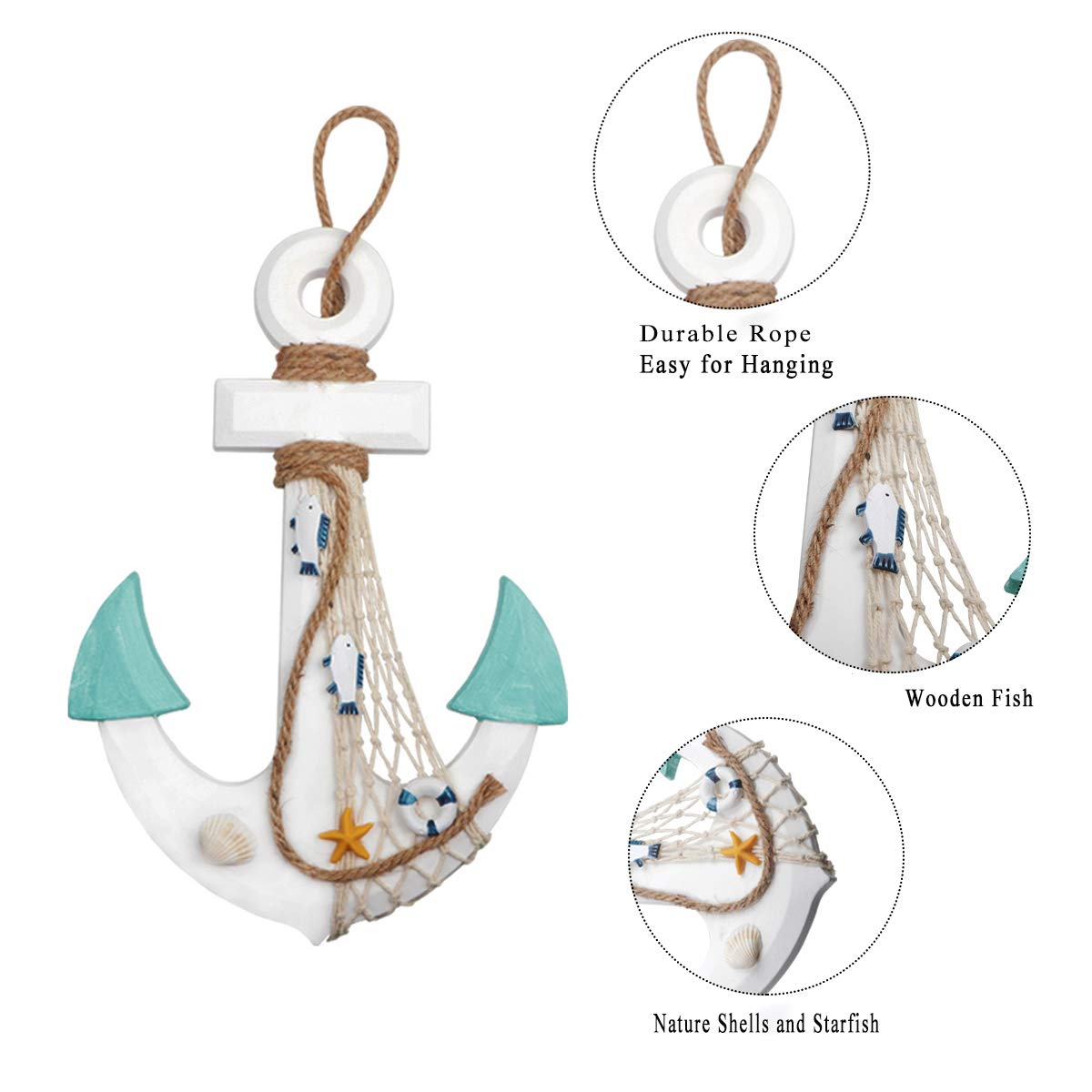 Meching nautical decor seashell details for seaside rooms