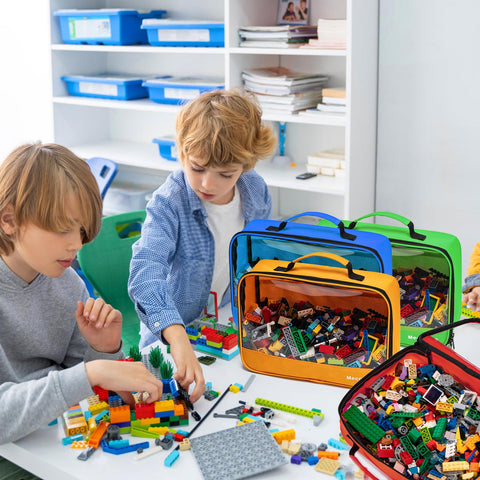 Durable construction keeps toys organized and ready for travel
