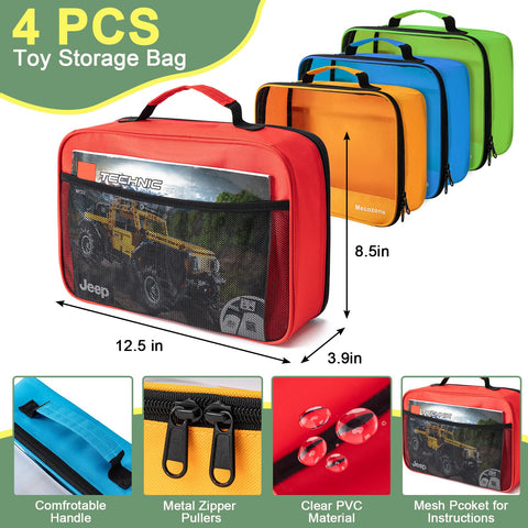 Mecozone multi-color set aids easy identification and playful storage in kids' rooms