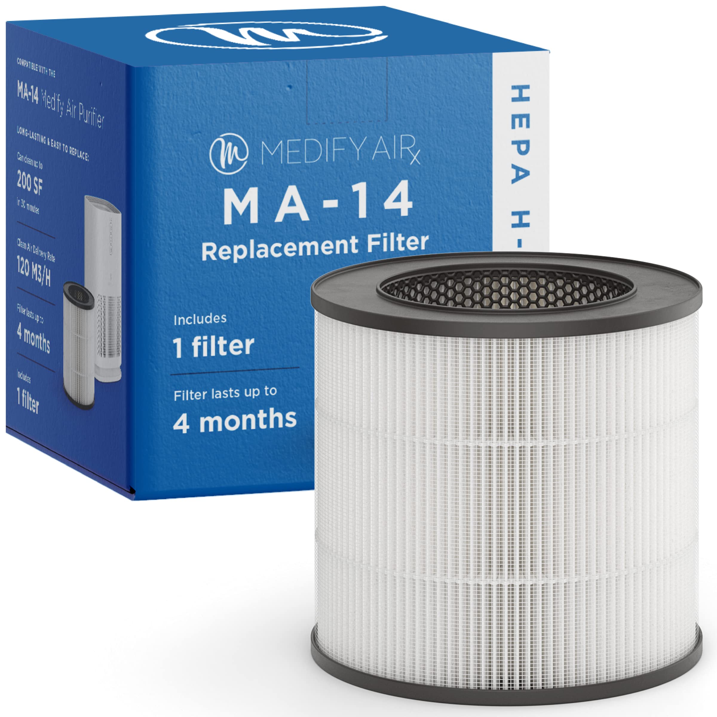 Medify Air MA-14 pre-filter for easy replacement and odor control.