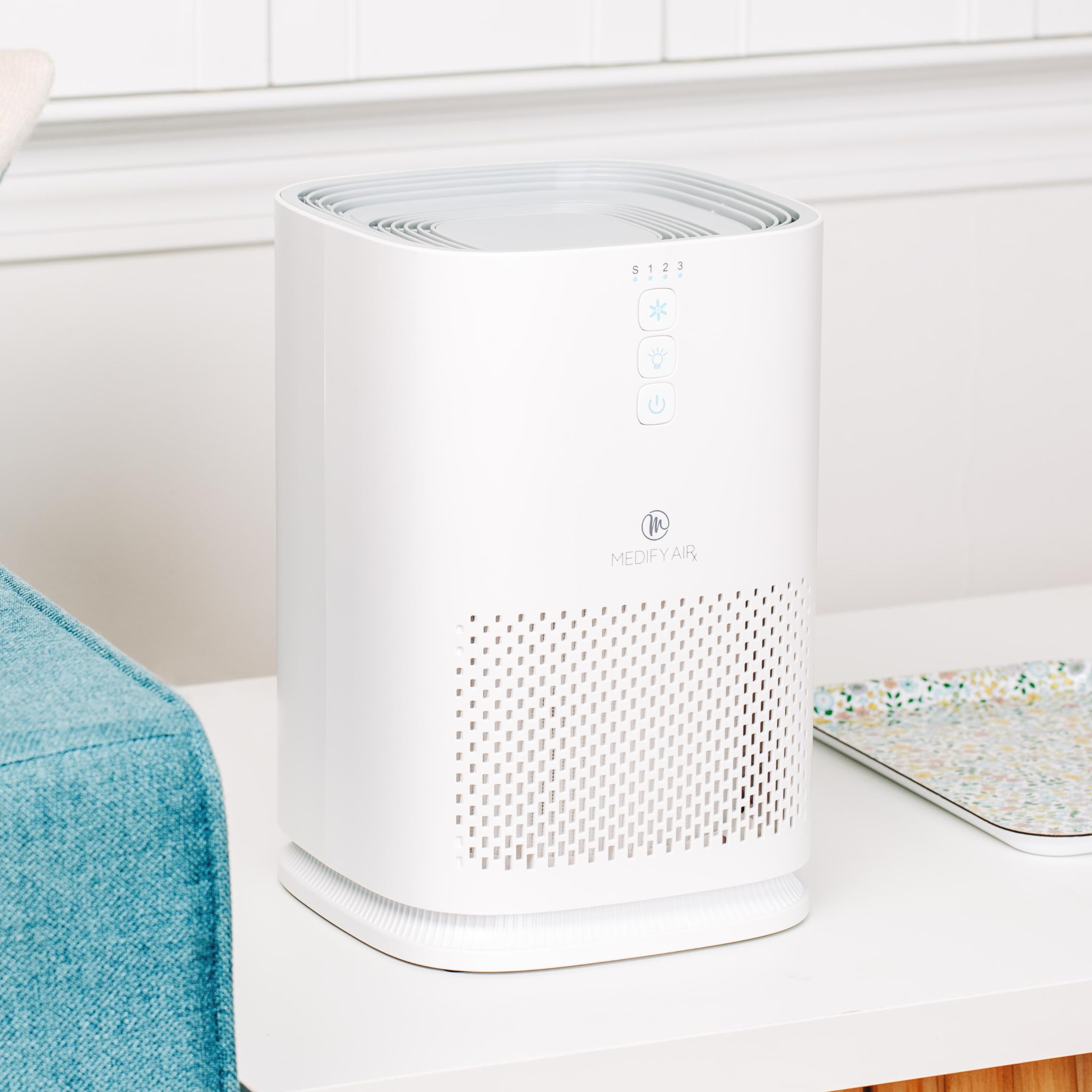 Medify MA-14 purifier in a living room setup for fresher air