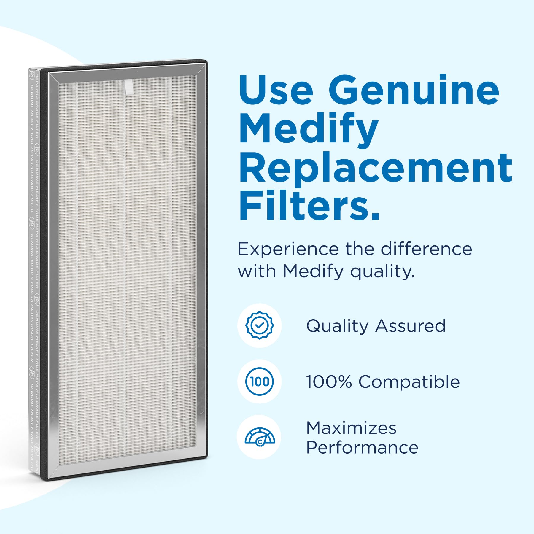 Medify MA-40 reduces dust pollen and pet dander for allergy relief.