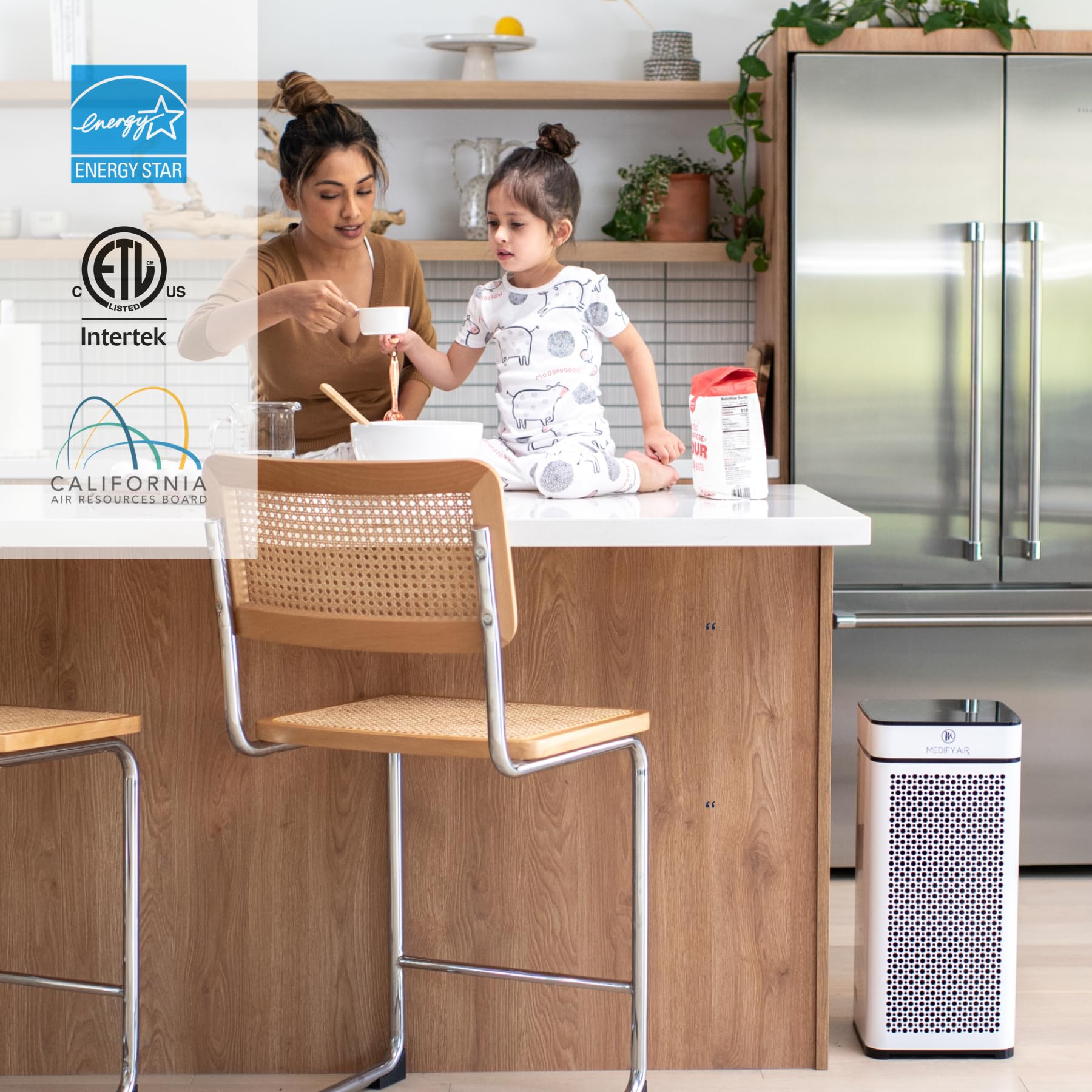 Medify MA-40 digital panel with timer and sleep mode