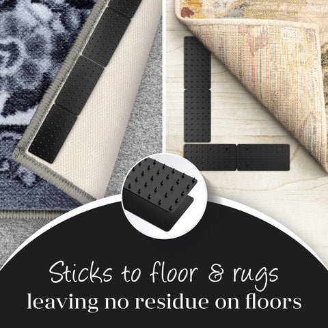 Medipaq Greatideas grippers on floor demonstrating slip resistance on wood or tile.