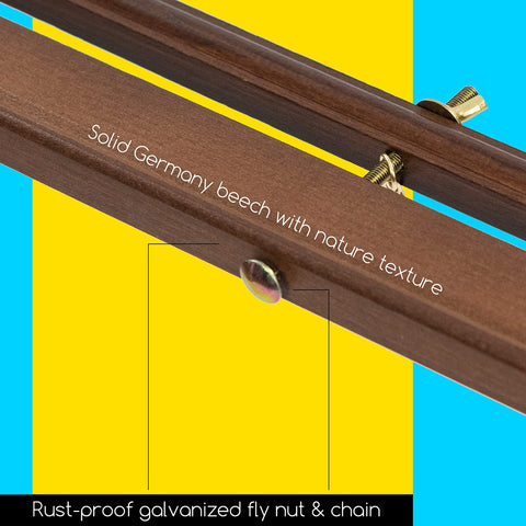 MEEDEN floor easel height adjustable for signs and canvases.