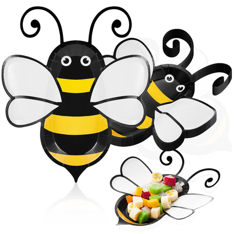 Meekoo airplane plates dinner set with playful aircraft design for easy serving.