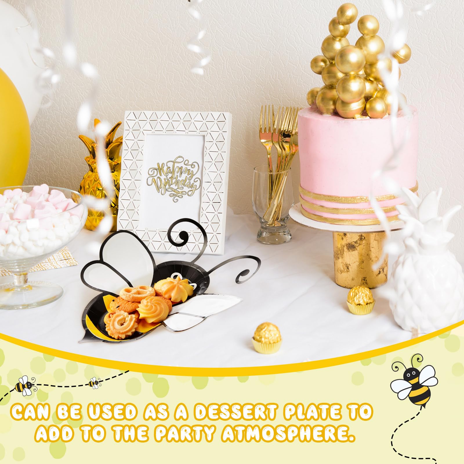 Meekoo airplane theme plates ideal for birthdays and outdoor gatherings.
