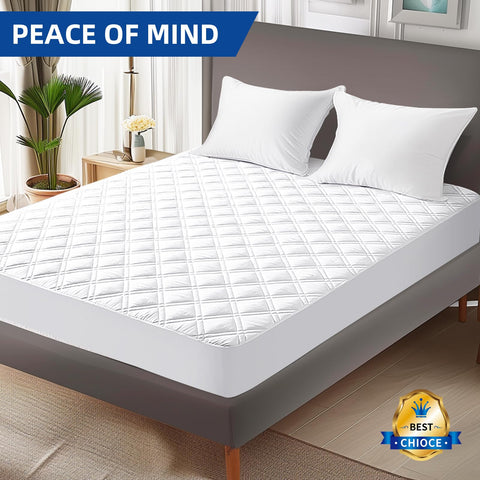MEELUS cooling mattress protector helps keep sleep cool and comfortable