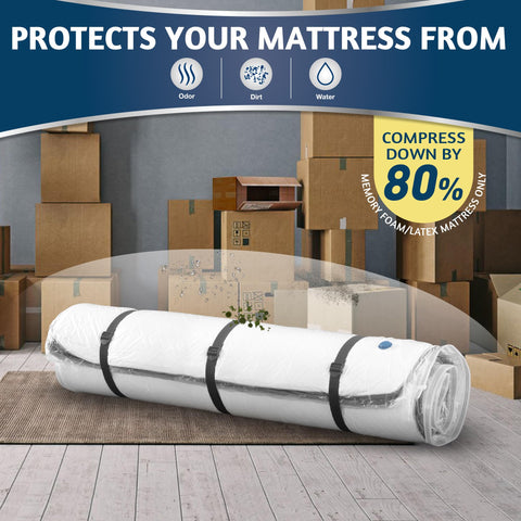 Meersburg vacuum mattress bag features 7-layer construction for durability