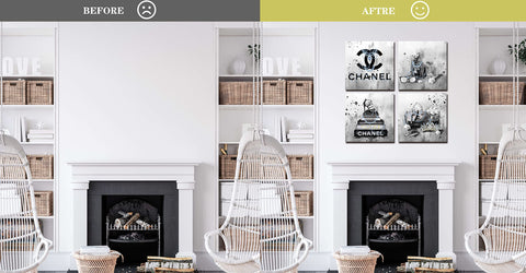 Meetdeceny interior art collection adds sophistication to walls.