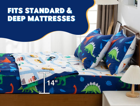 Meeting Story fitted sheet 39x75 base for secure sleep setup