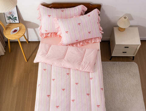 Meeting Story pillowcases 19x27 – matching set for comfortable sleep support.