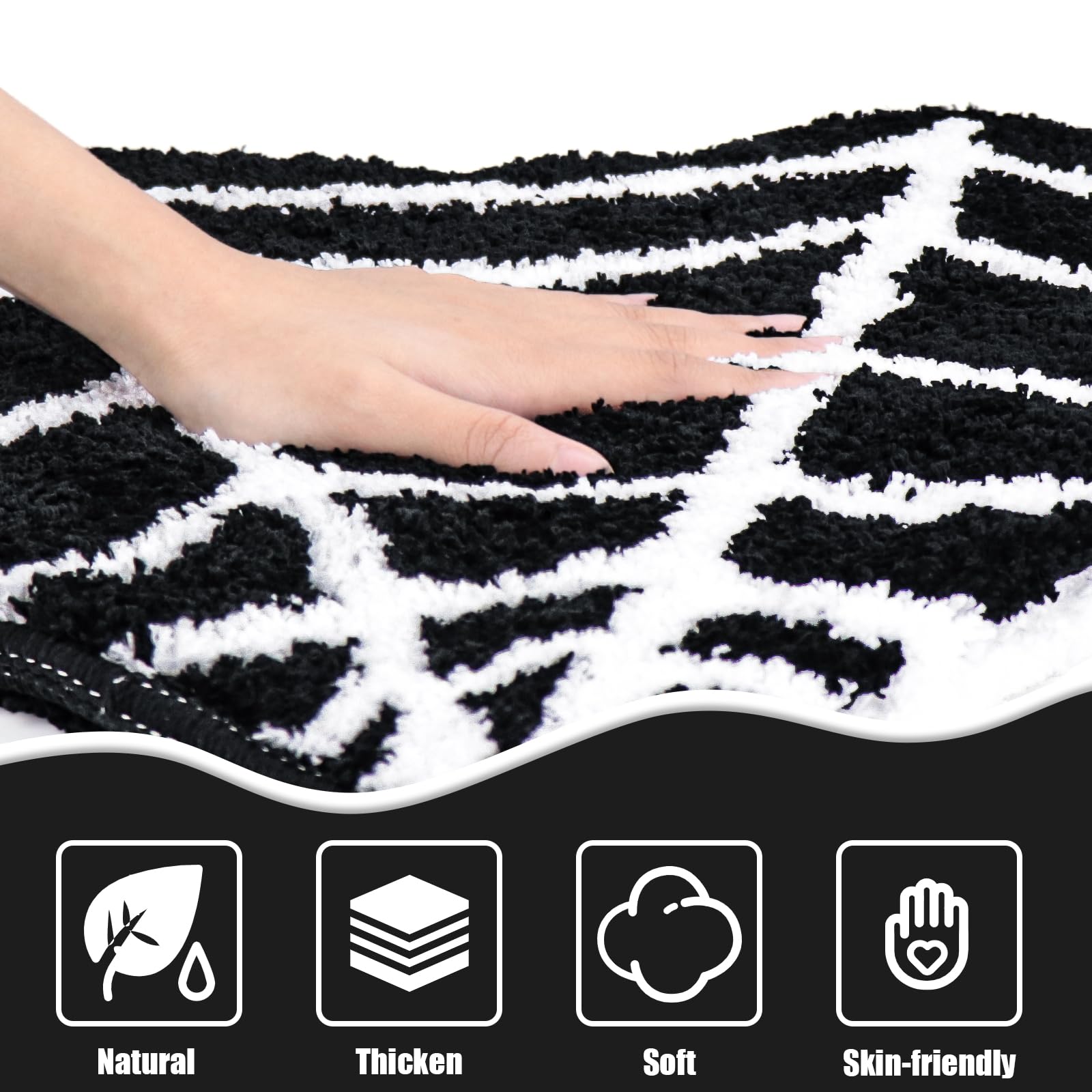 Meetory spider web gothic design rug adds spooky atmosphere to any room.