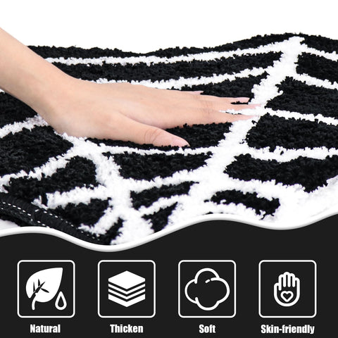 Meetory spider web gothic design rug adds spooky atmosphere to any room.