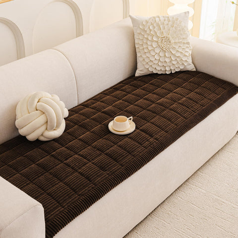 MEETSKY couch cover suitable for loveseats and small sofas.