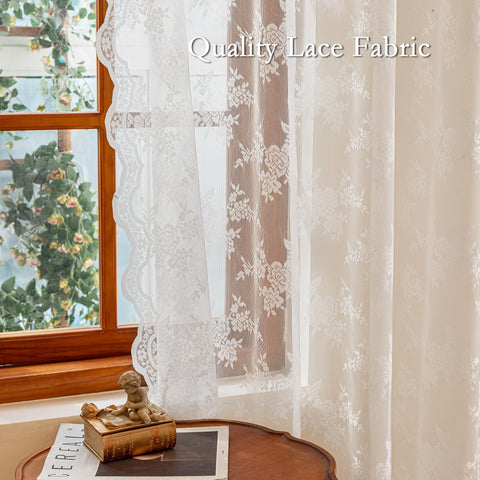 MEETSKY curtains drape gracefully, adding romance to the bedroom