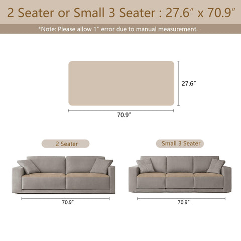 MEETSKY pet-friendly sofa protector shields against hair, dirt, and scratches.