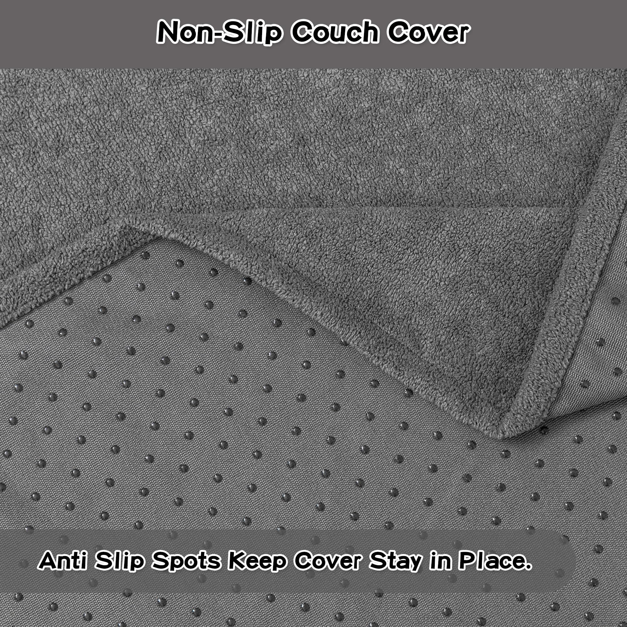 MEETSKY pet-proof slipcover shields furniture from dogs and cats