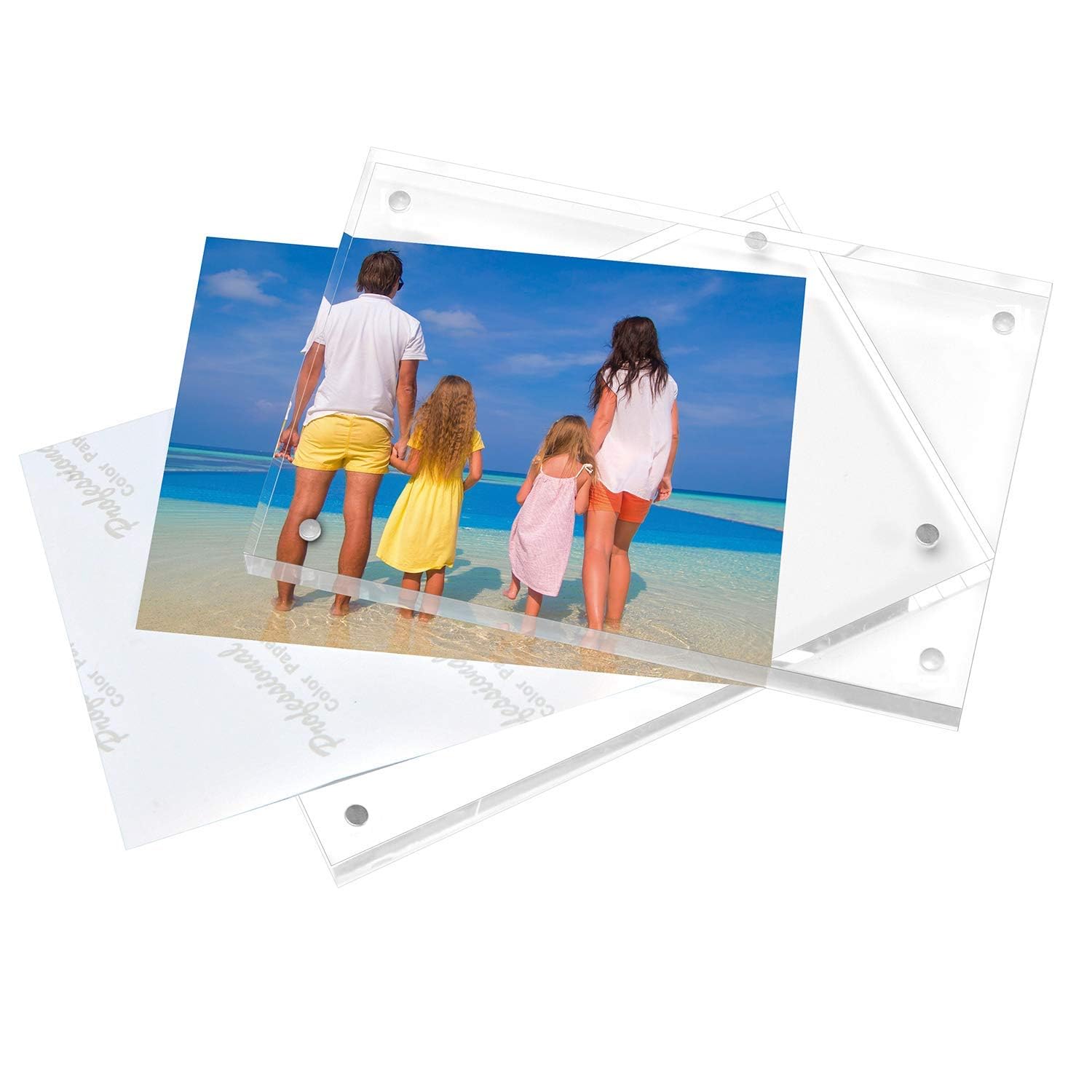 Meetu 4x6 desktop display frame for gifting with minimalist style.