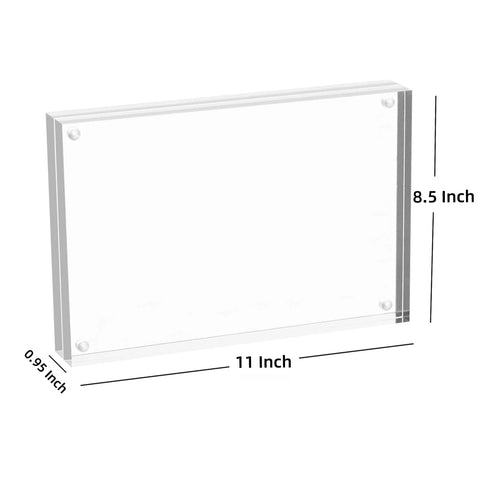 Meetu double-sided frame magnets allow easy photo swaps without tools