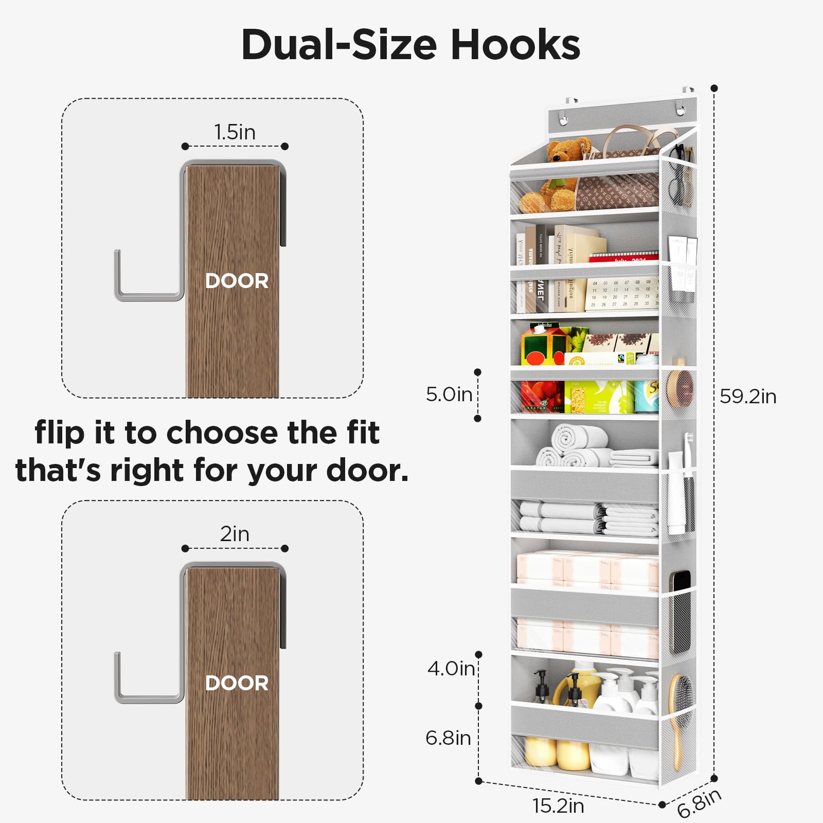 Mefirt transparent pocket view highlights easy access to essentials.