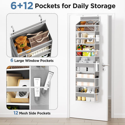Mefirt durable non-woven fabric construction supports long-lasting door storage.