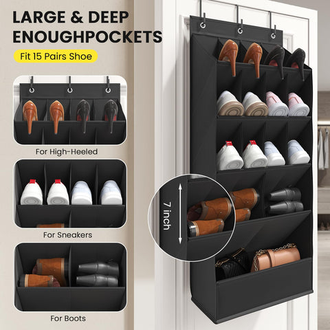 Mefirt heavy-duty oxford fabric shoe rack demonstrates durable construction.