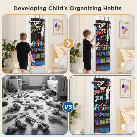 Mefirt space-saving design helps reduce floor clutter in rooms.