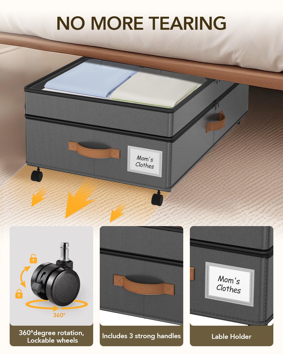 Megapuxin heavy-duty metal frame and Oxford fabric offer lasting strength