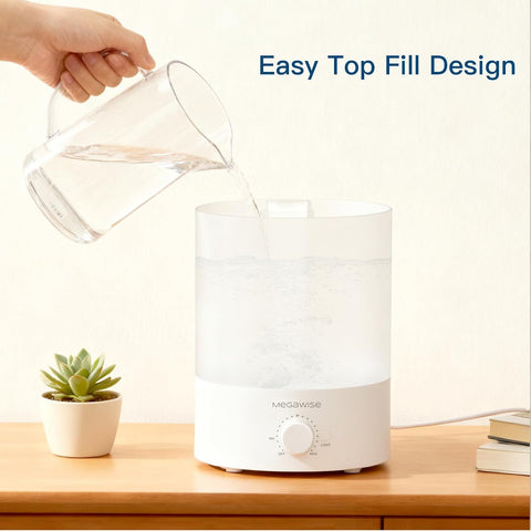 Megawise diffuser with 7-color night light for relaxing ambient aroma