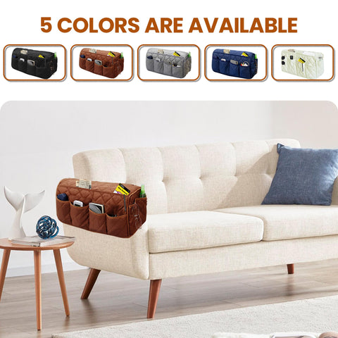 MEHIDFY Armchair Caddy fits most recliners and sofa arms for tidy spaces.