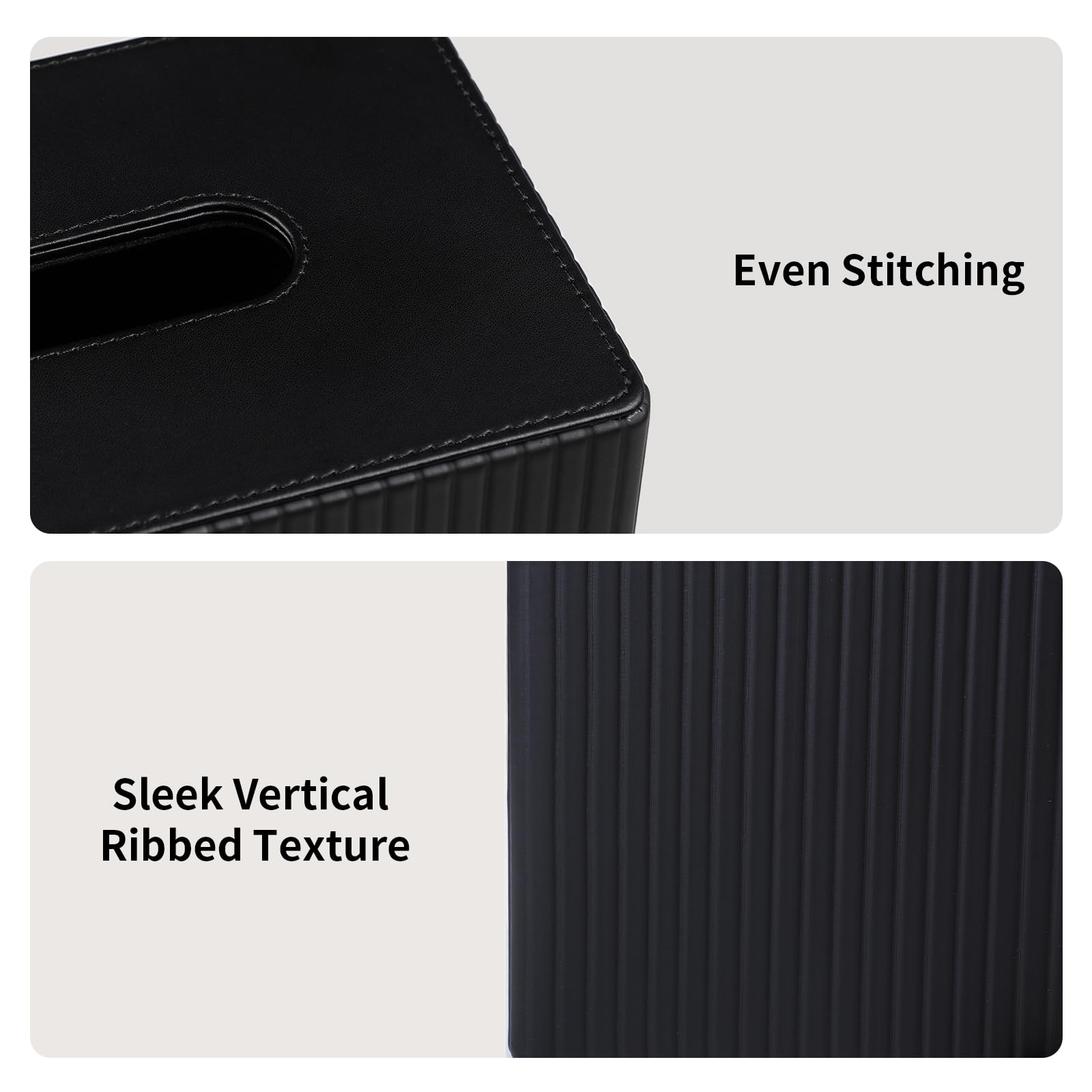 MEIBOOCH durable MDF with soft velvet lining adds sturdy luxury.