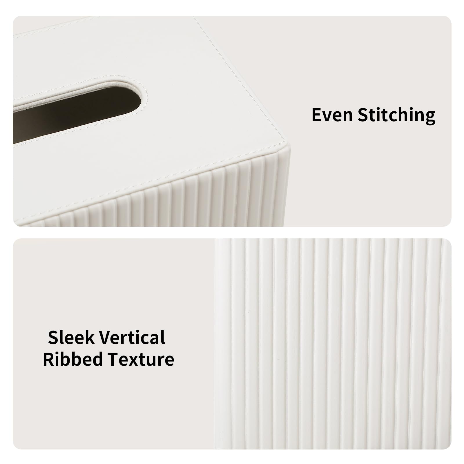 MEIBOOCH sturdy MDF core with soft velvet lining protects tissues.