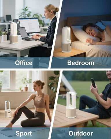 MEIIS kid and pet safe bladeless design for safer homes