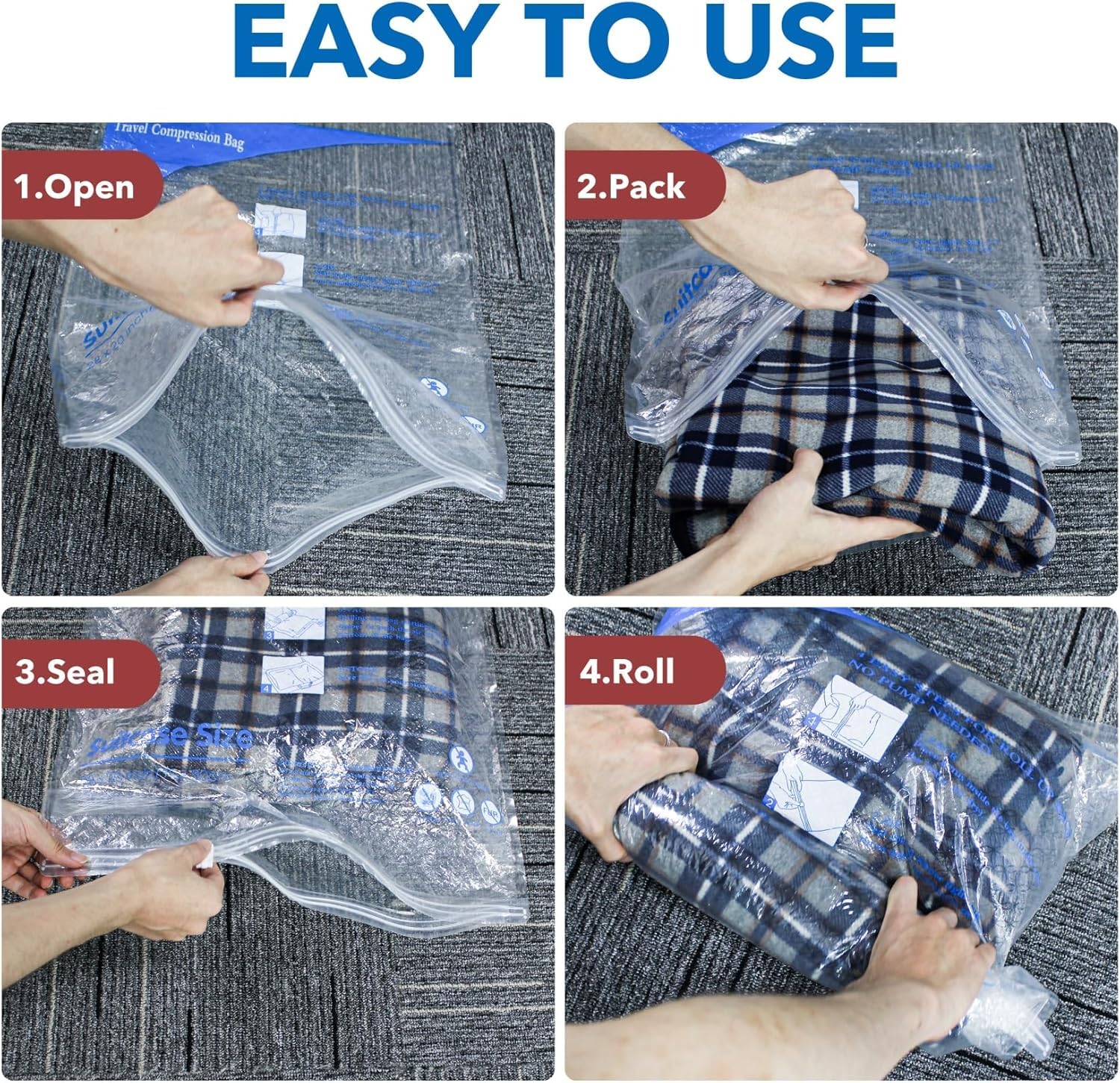 MEIQIHOME double-seal design blocks air moisture
