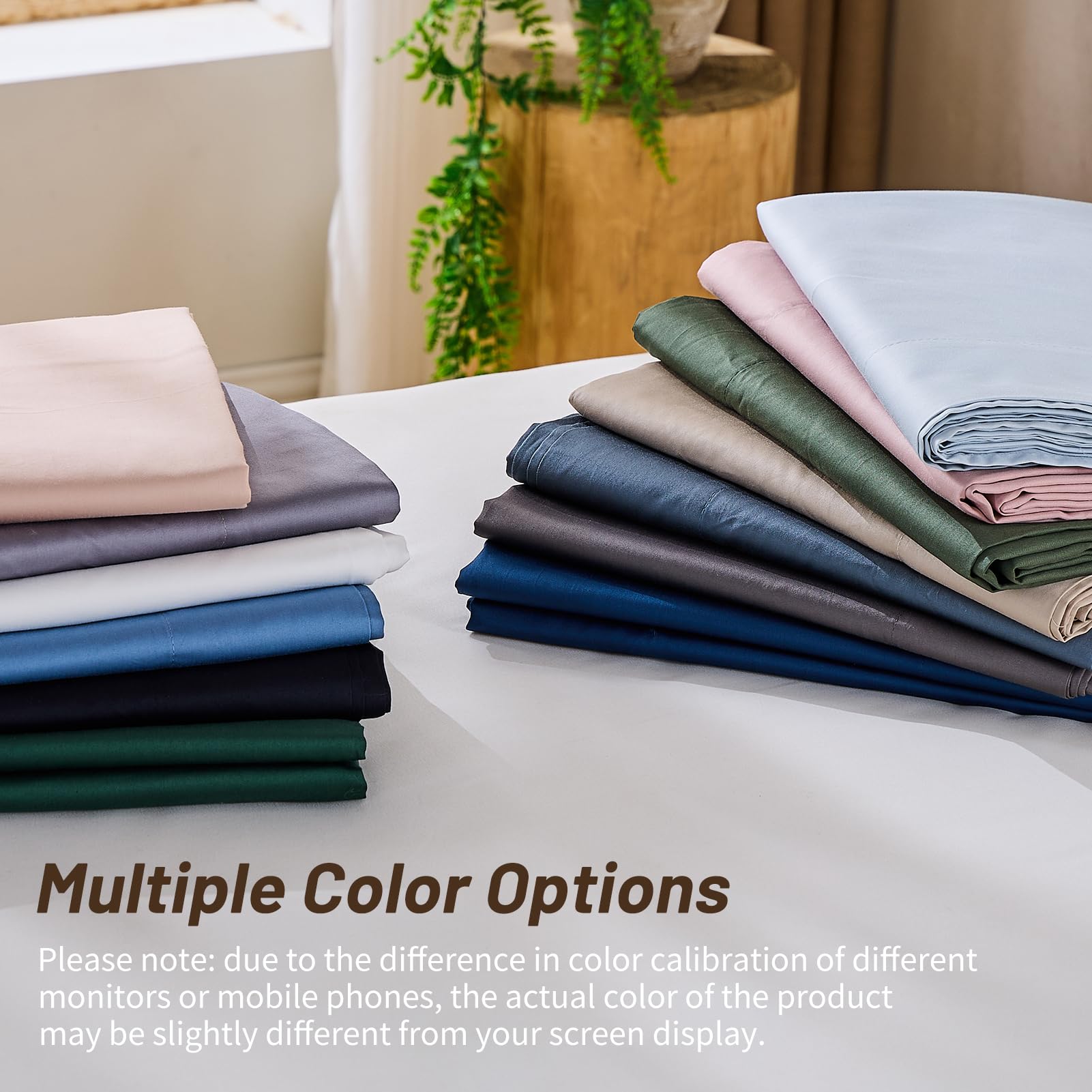 MEISHANG white queen sheets arrive neatly packaged for gifting or storage.