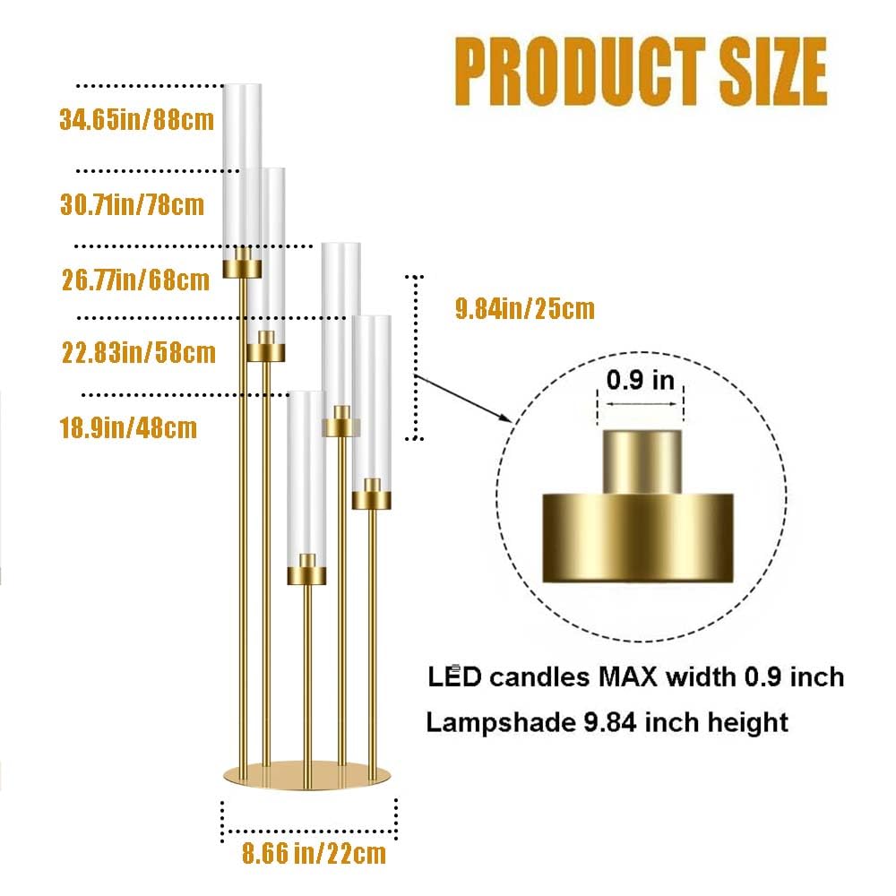 Meishaonv clear acrylic lampshades for a glass-like glow