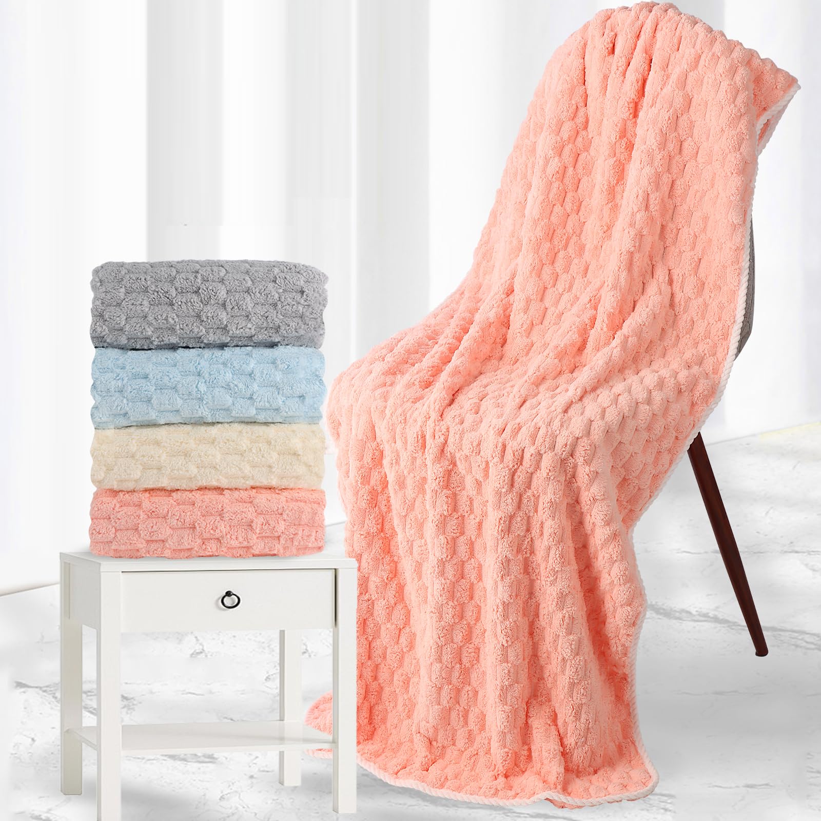 Meishiqi dense 300g microfiber towels with high absorbency and quick drying.